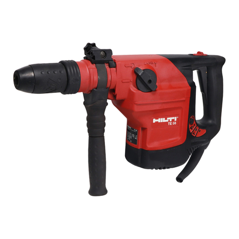 Hilti TE46 operating instructions