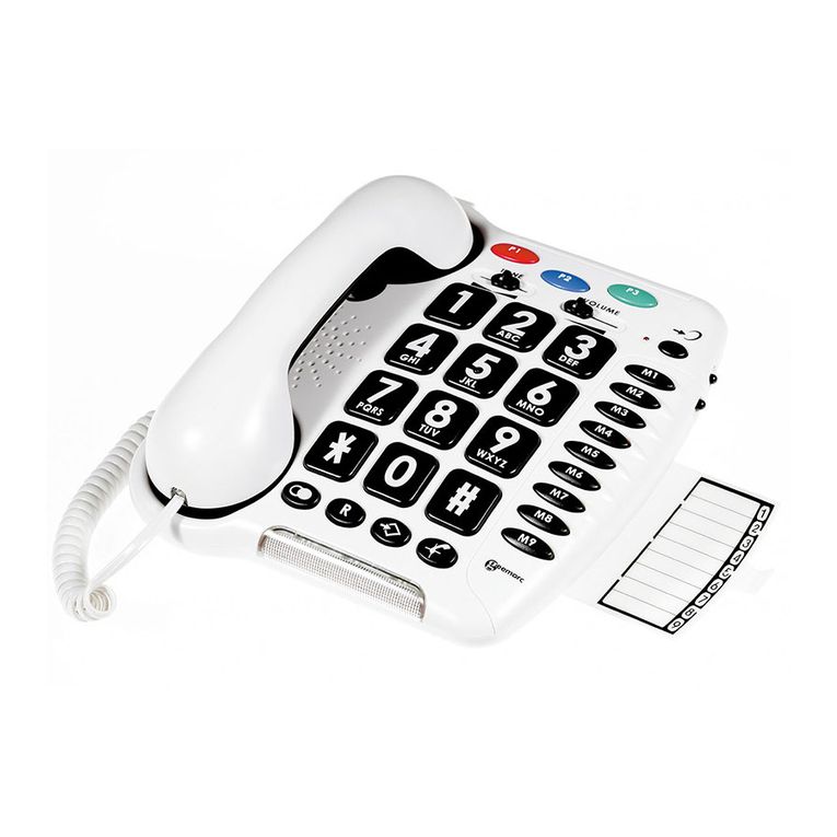 Geemarc CL100 user manual