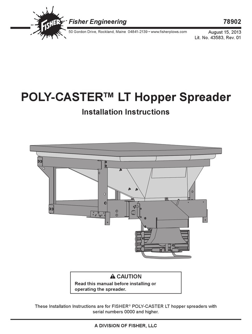 Fisher POLY-CASTER User manual
