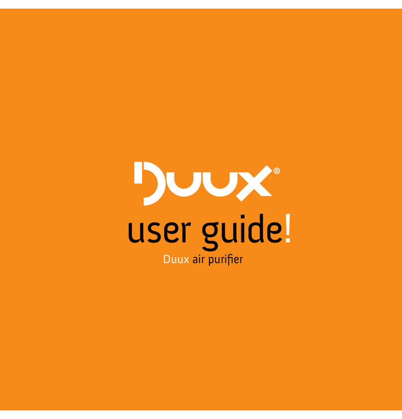Duux Air Purifier user guide