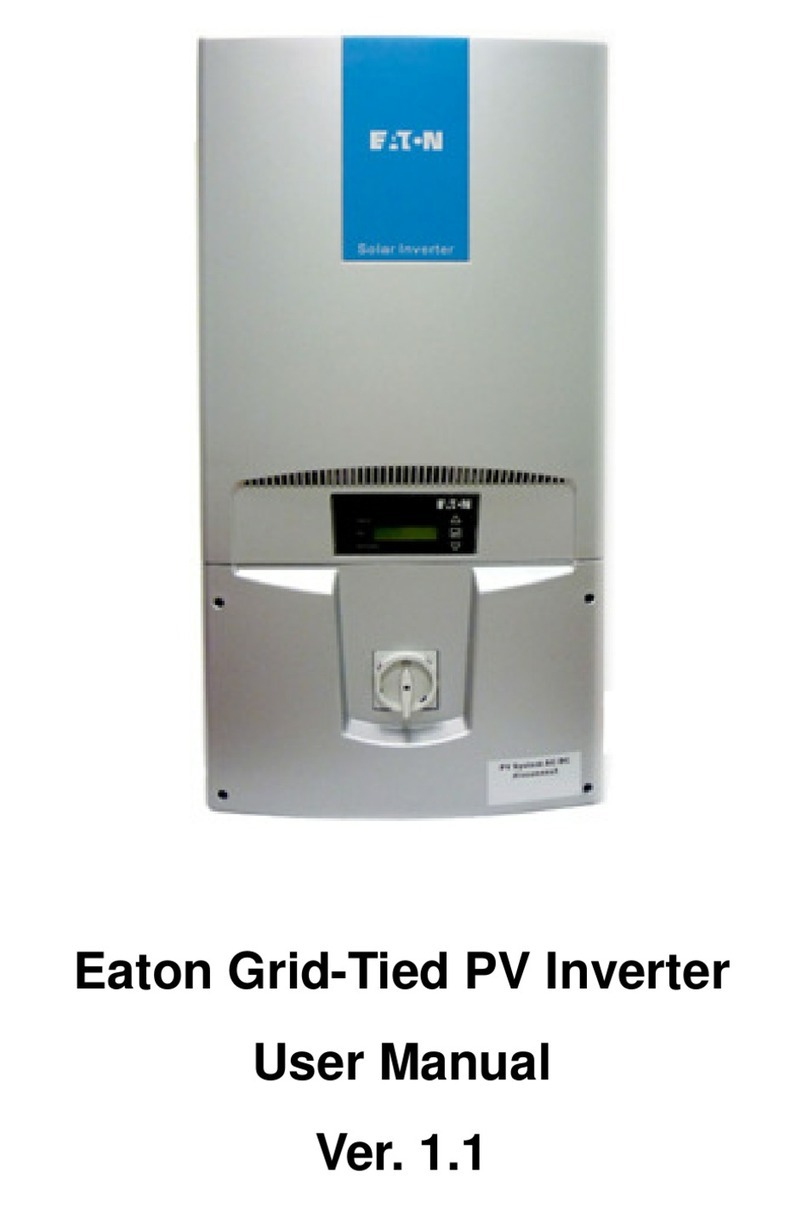 Eaton PV240 User manual