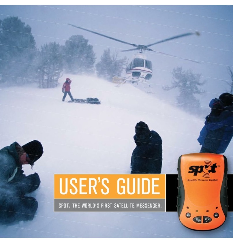 SPOT Satellite GPS Messenger User manual
