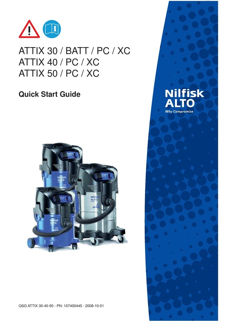 Nilfisk-ALTO ATTIX 30 H quick start guide