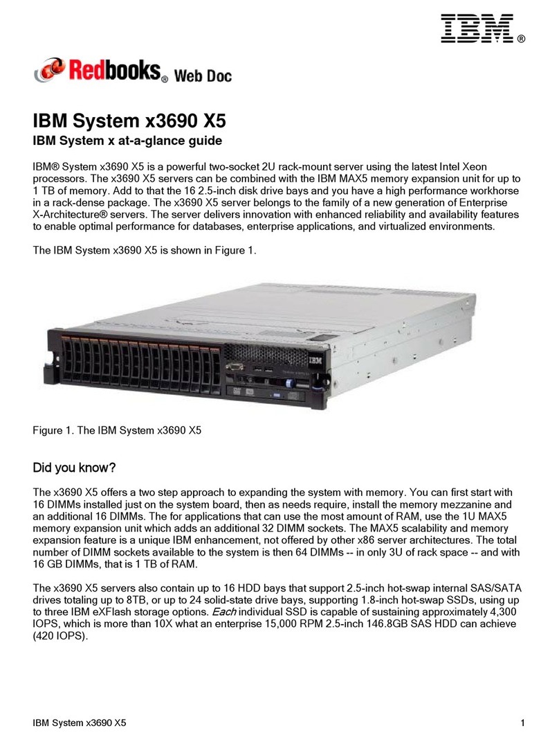 IBM System x3690 X5 User manual
