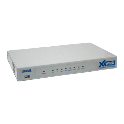 dixell XWEB5000 EVO User manual
