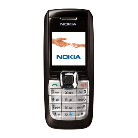 Nokia 2626 - Cell Phone - GSM User manual