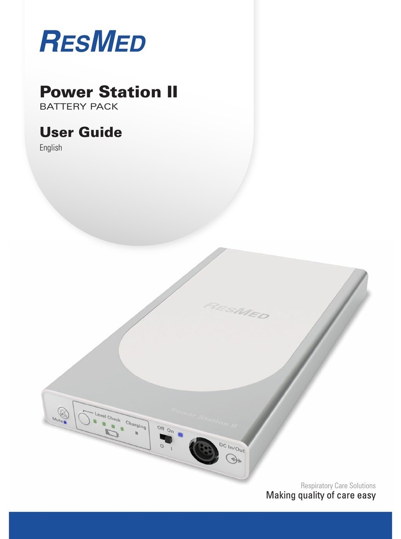 ResMed Power Station II user guide