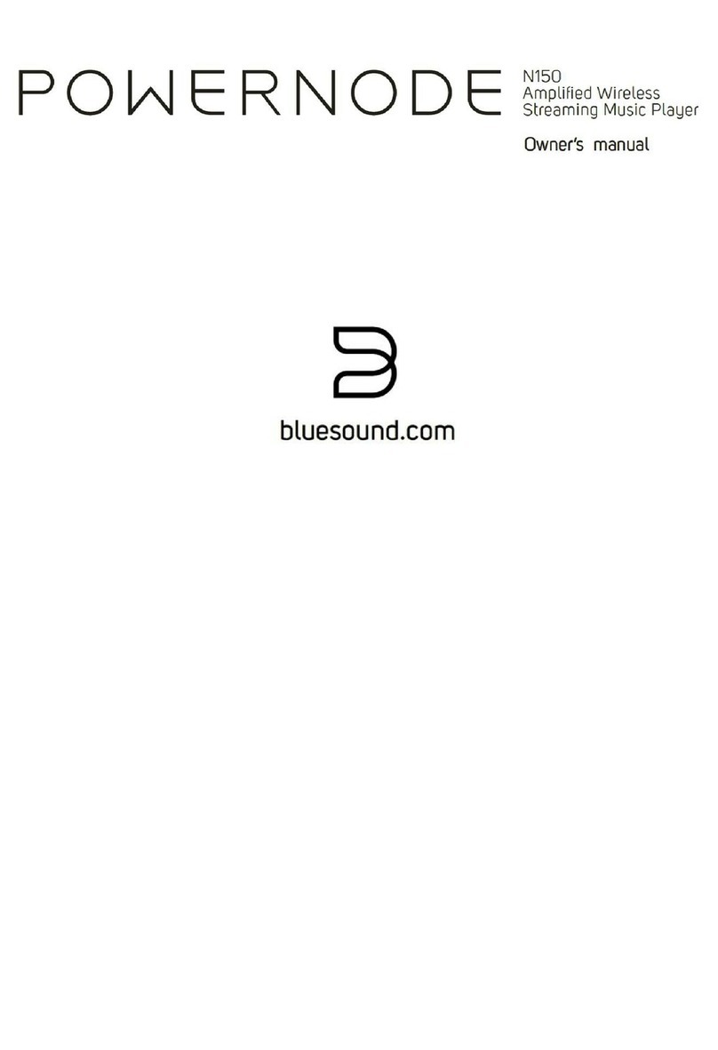 Bluesound Powernode User manual