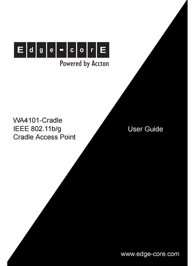 Edge-Core WA4101-Cradle User manual
