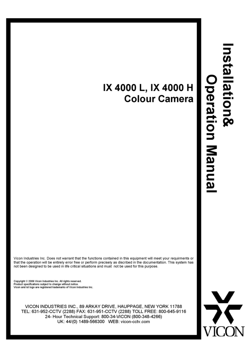 Vicon IX 4000 L Installation & operation manual