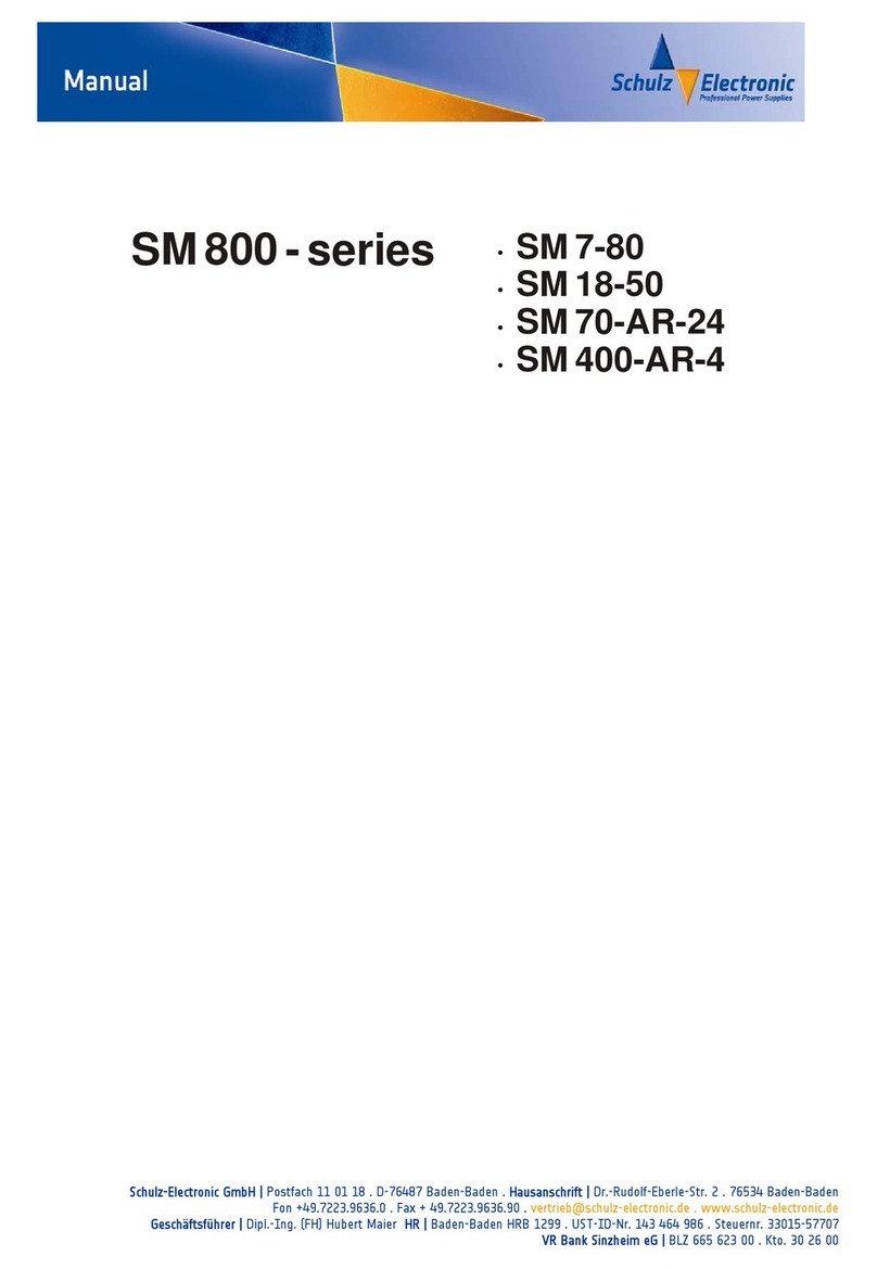 Delta Elektronika SM 7-80 instruction manual