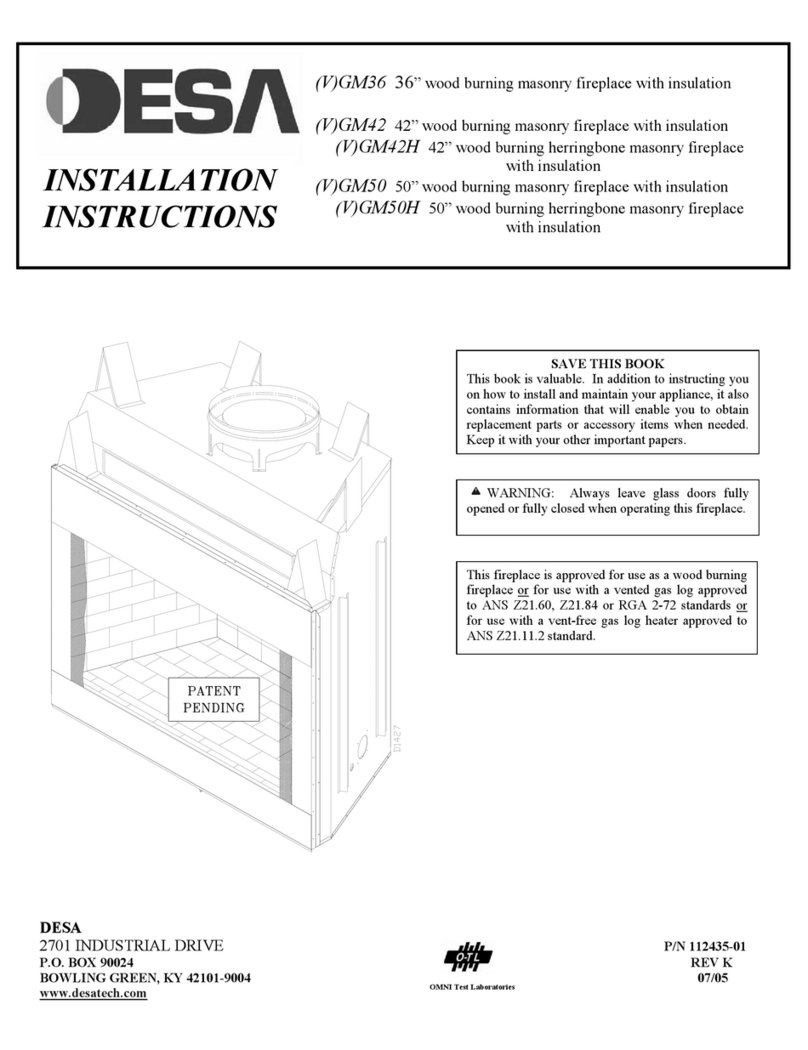 Desa (V)GM36 User manual