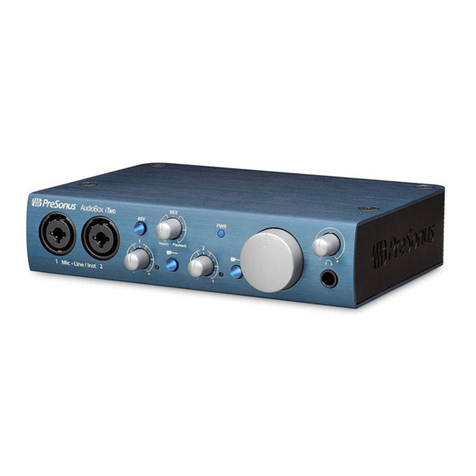PRESONUS AudioBox iOne owner's manual