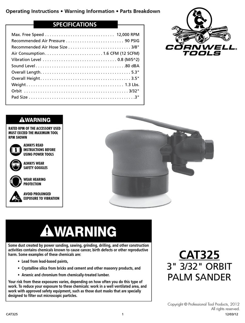 Cornwell Tools CAT325 User manual