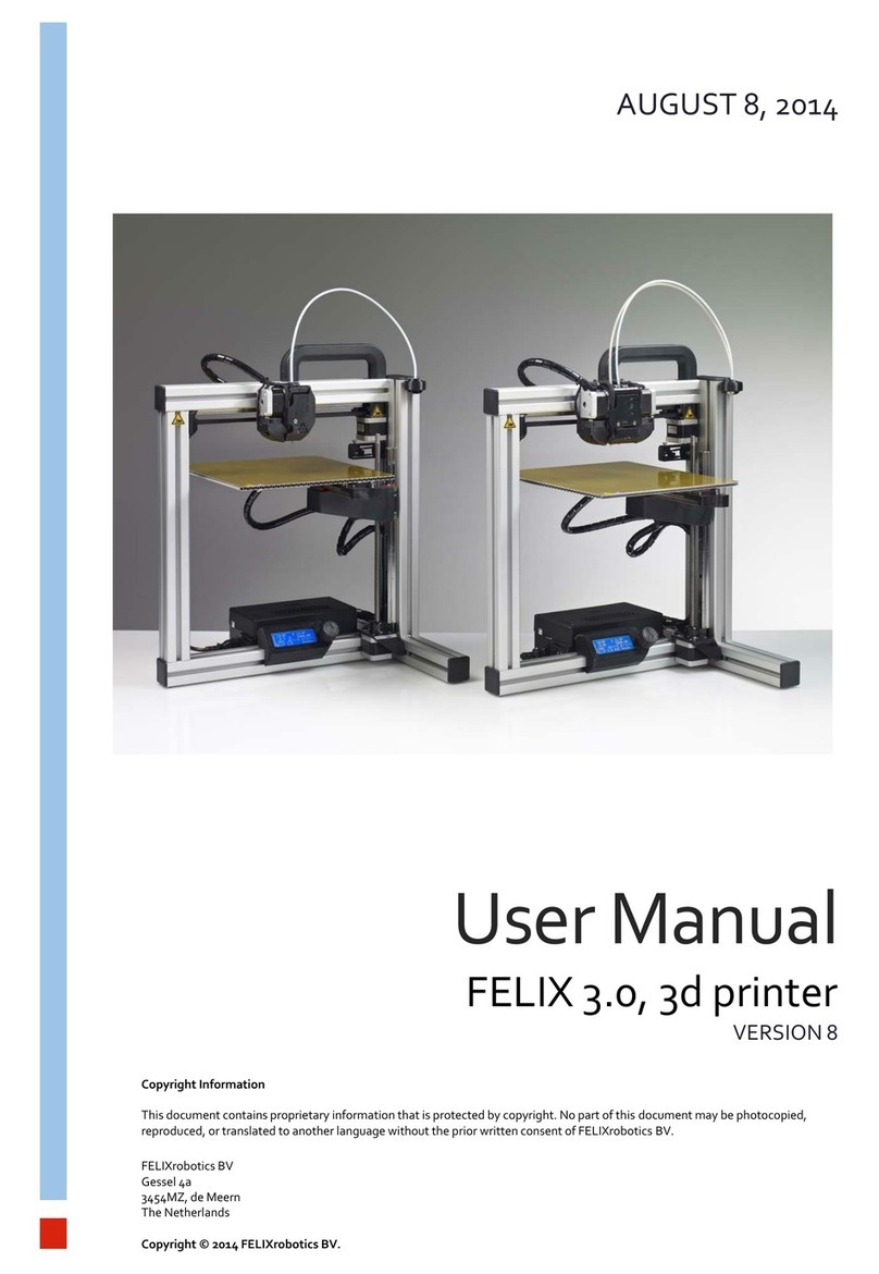 FELIXrobotics FELIX 3.0 user manual