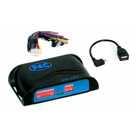 PAC SWI-CP5 User manual