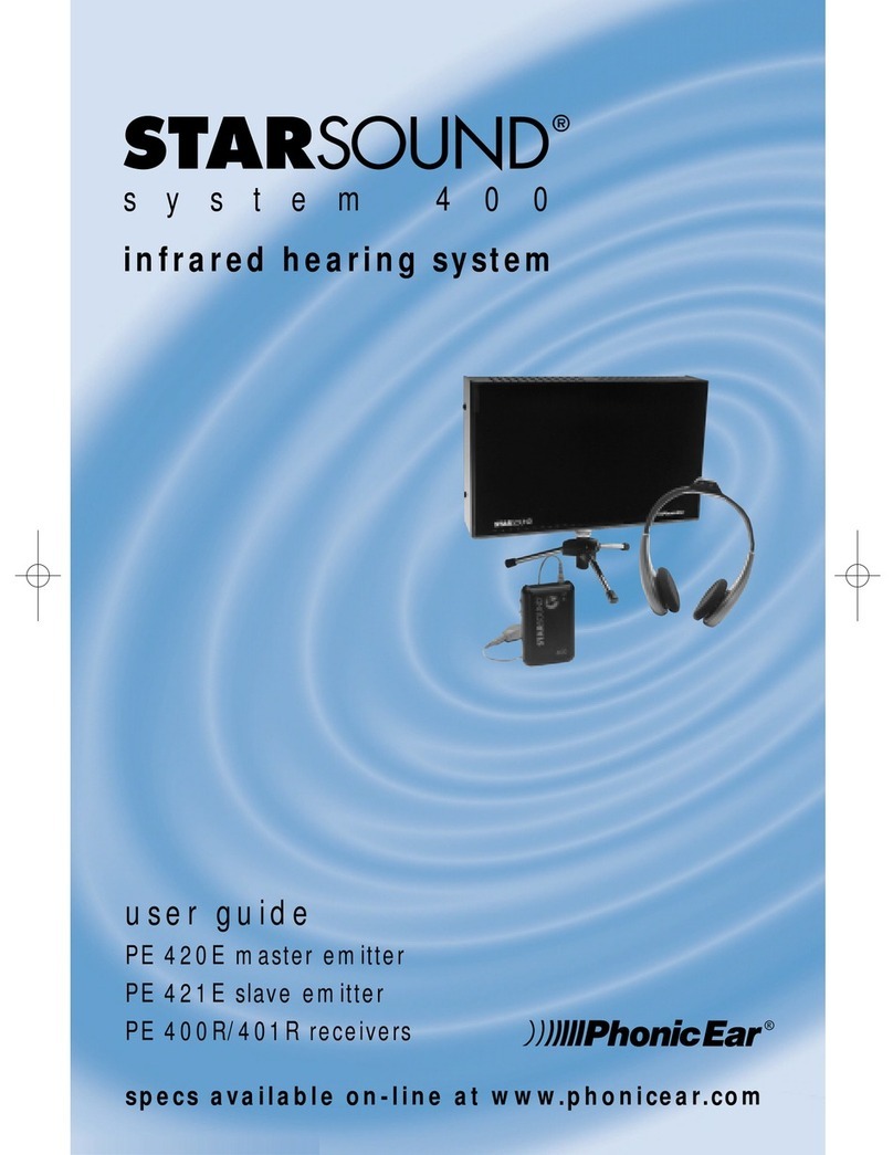 Phonic Ear PE 400R user guide