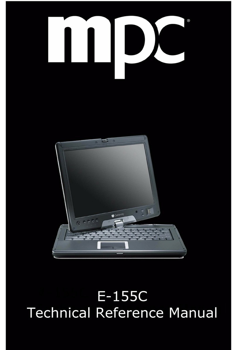 Gateway E-155C Product manual