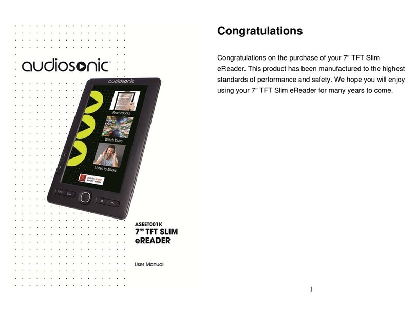 AudioSonic ASEET001K user manual