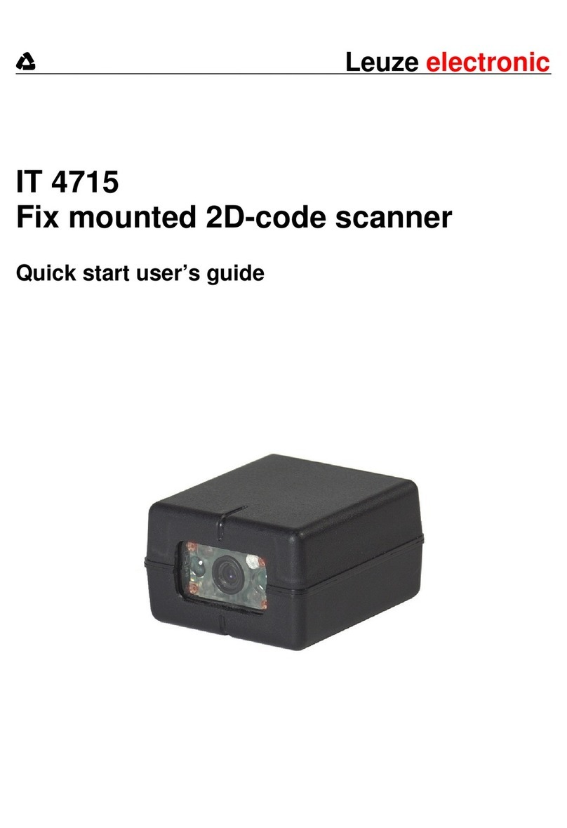 Leuze IT 4715 Quick start user guide