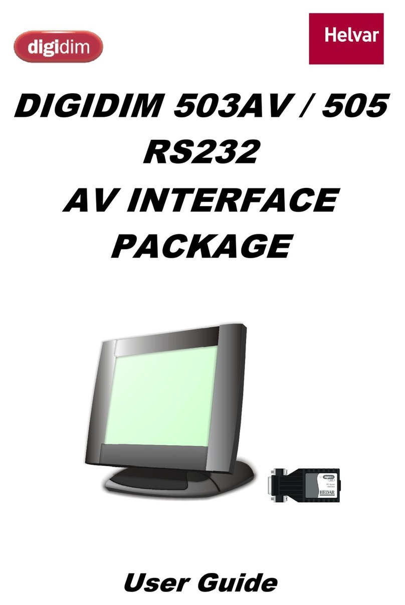 Digidim 503AV user guide