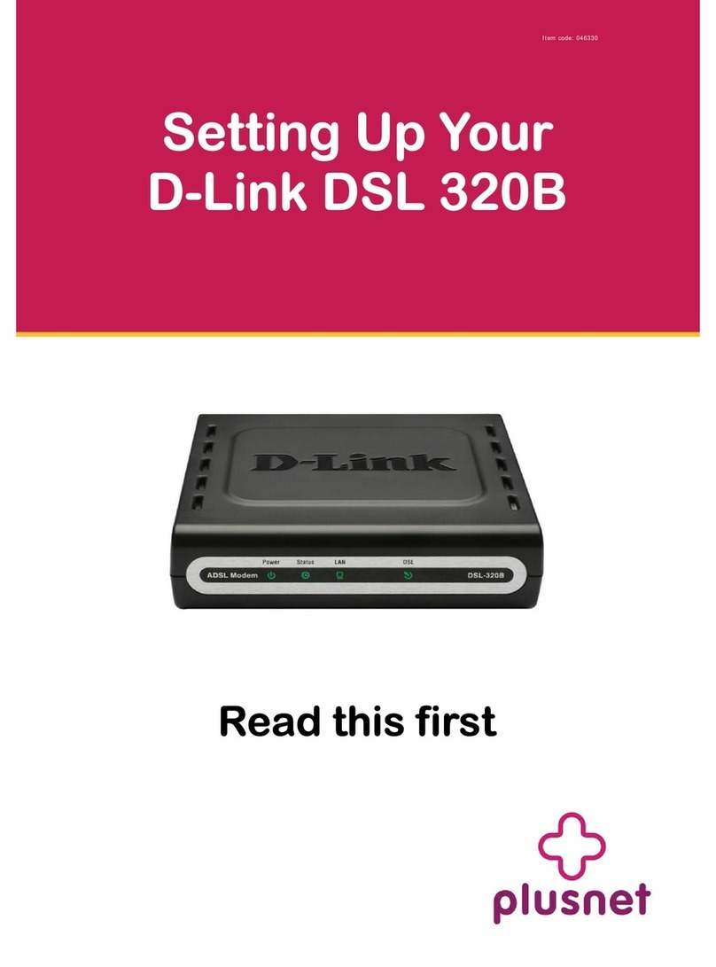 D-Link DSL-320B User manual