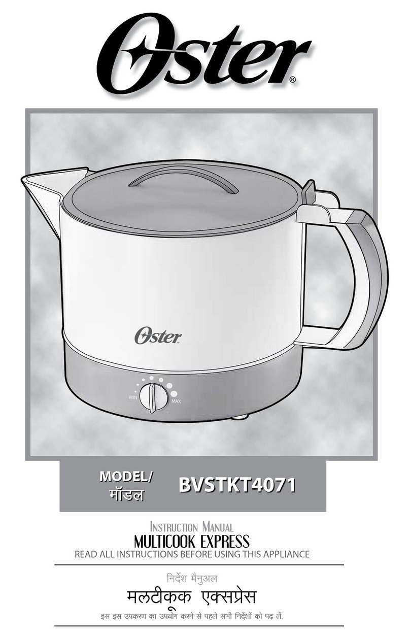 Oster Multicook EXPRESS BVSTKT4071 User manual Oster Multicook EXPRESS BVSTKT4071 User manual