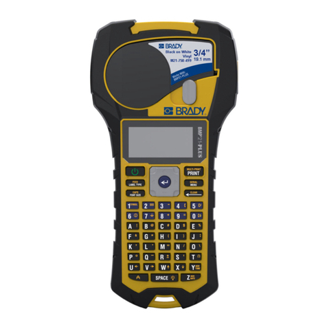 Brady BMP 21-PLUS User manual