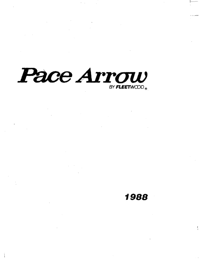 Fleetwood Pace Arrow 1988 User manual