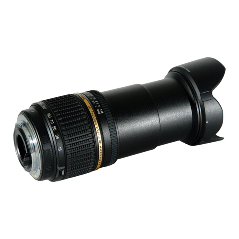 Tamron A18 User manual