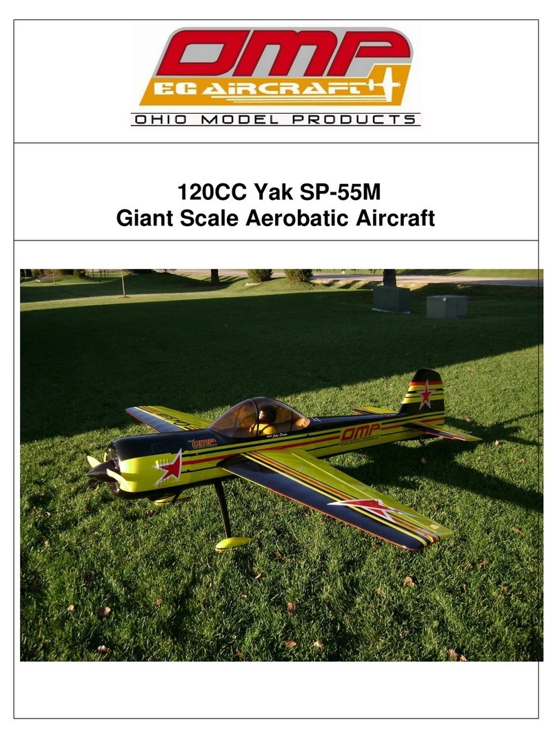 OHIO MODEL Products 120CC Yak SP-55M user guide