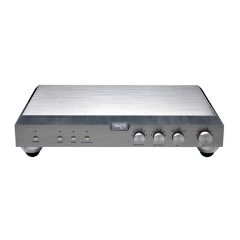 Oracle Audio Temple PH 1000 owner's manual