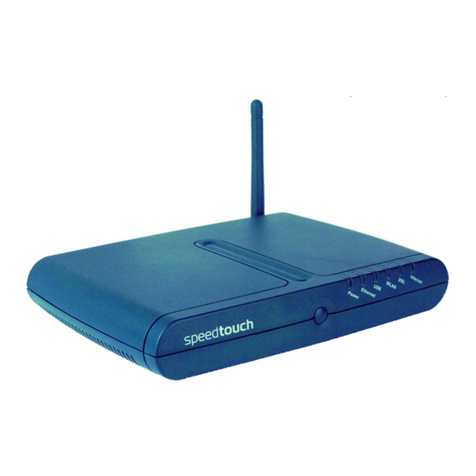 THOMSON SpeedTouch 580 Cli reference guide