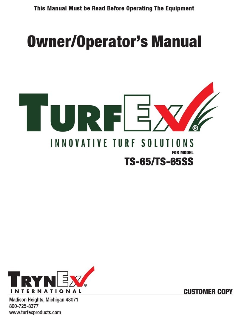 TurfEx TS-65 Owner's/operator's manual