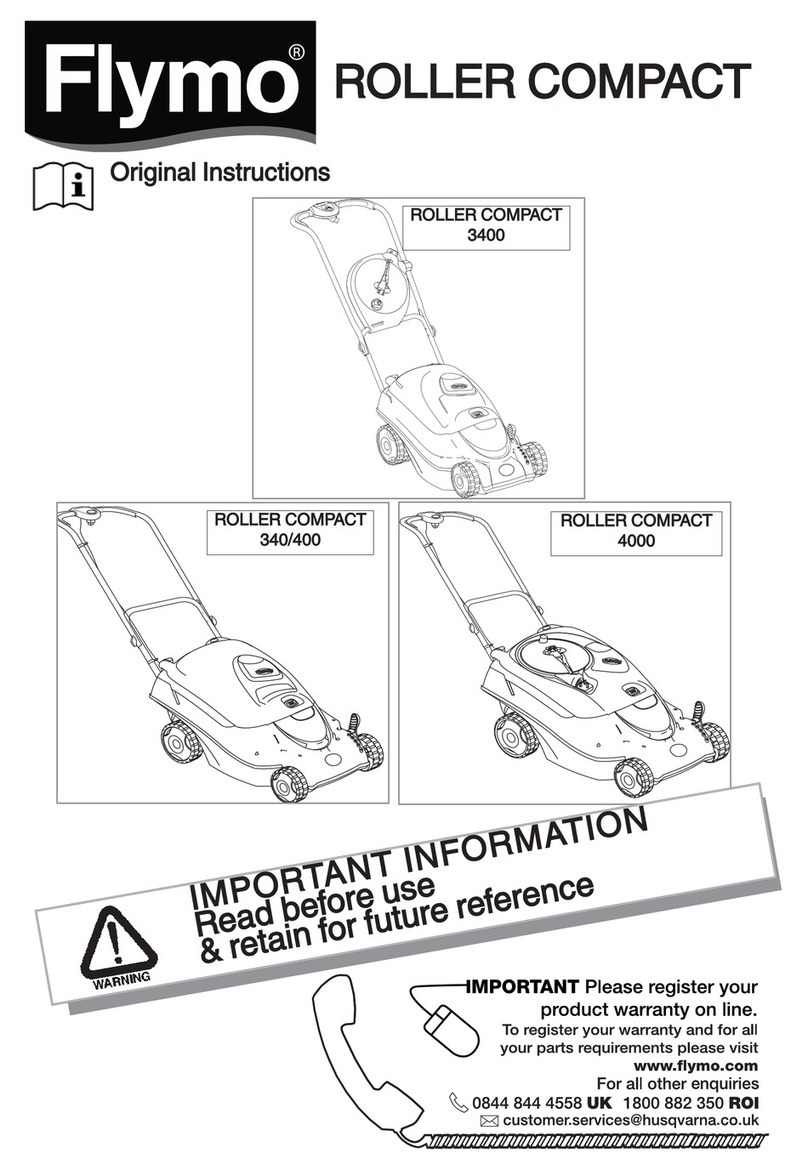 Flymo 3400 Original instructions