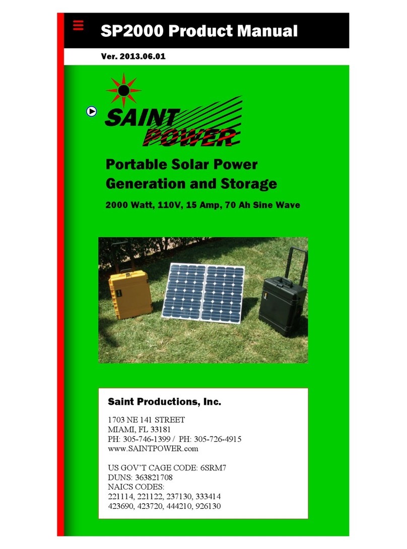 Saint Productions SP2000 product manual Saint Productions SP2000 product manual