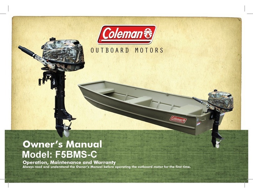 Coleman F5BMS-C owner's manual