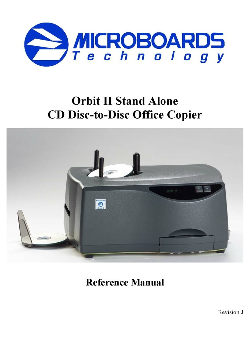 MicroBoards Technology Orbit II Stand Alone Reference manual
