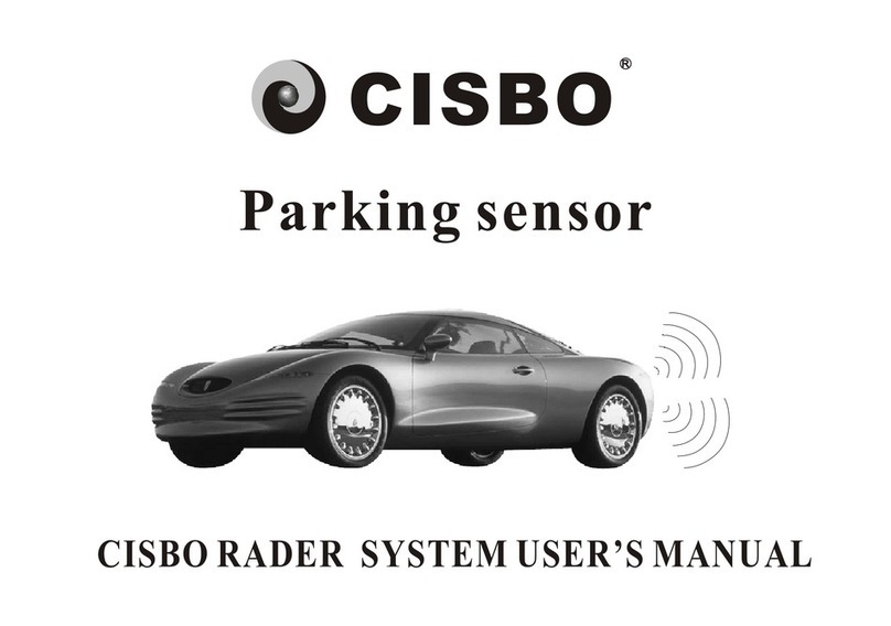 Cisbo Parking sensor user manual