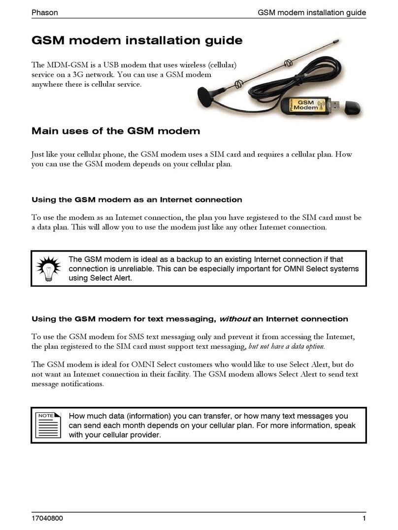 Phason MDM-GSM installation guide