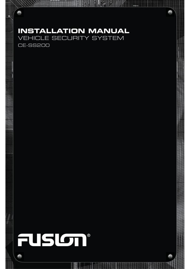 Fusion CE-SS200 User manual