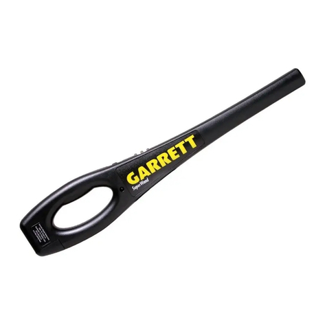 Garrett SuperWAND User manual