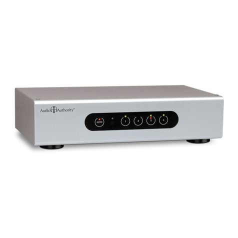 Audio Authority AutoSelector 1154B Owner's manual Audio Authority AutoSelector 1154B Owner's manual