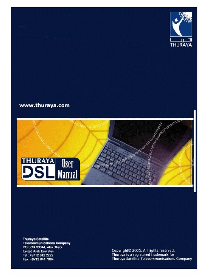 Hughes Network ThurayaDSL user manual
