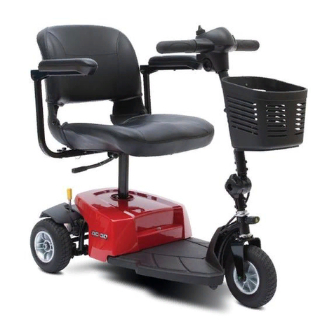 Pride Mobility Go Go ES User manual