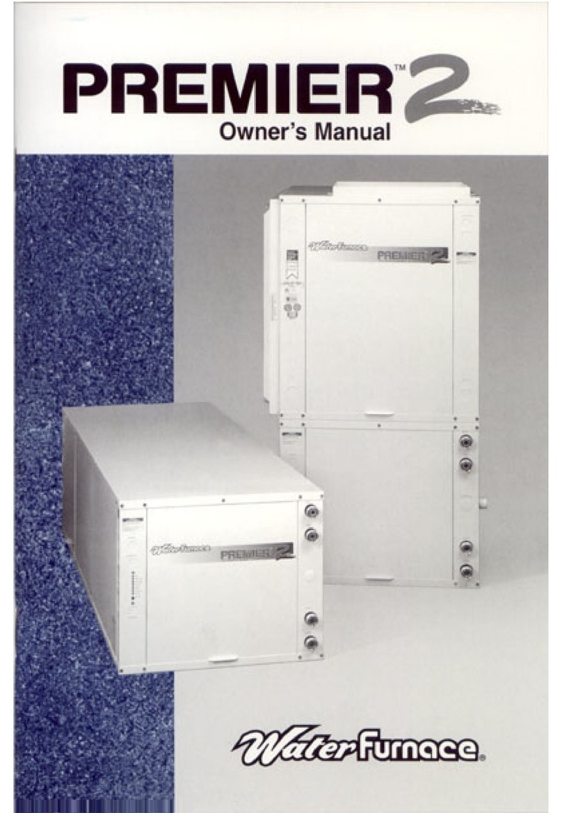 Water Furnace Premier2 owner's manual
