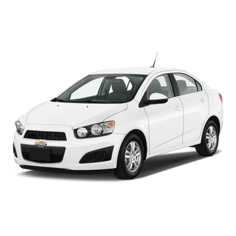 Chevrolet Sonic 2012 owner's manual
