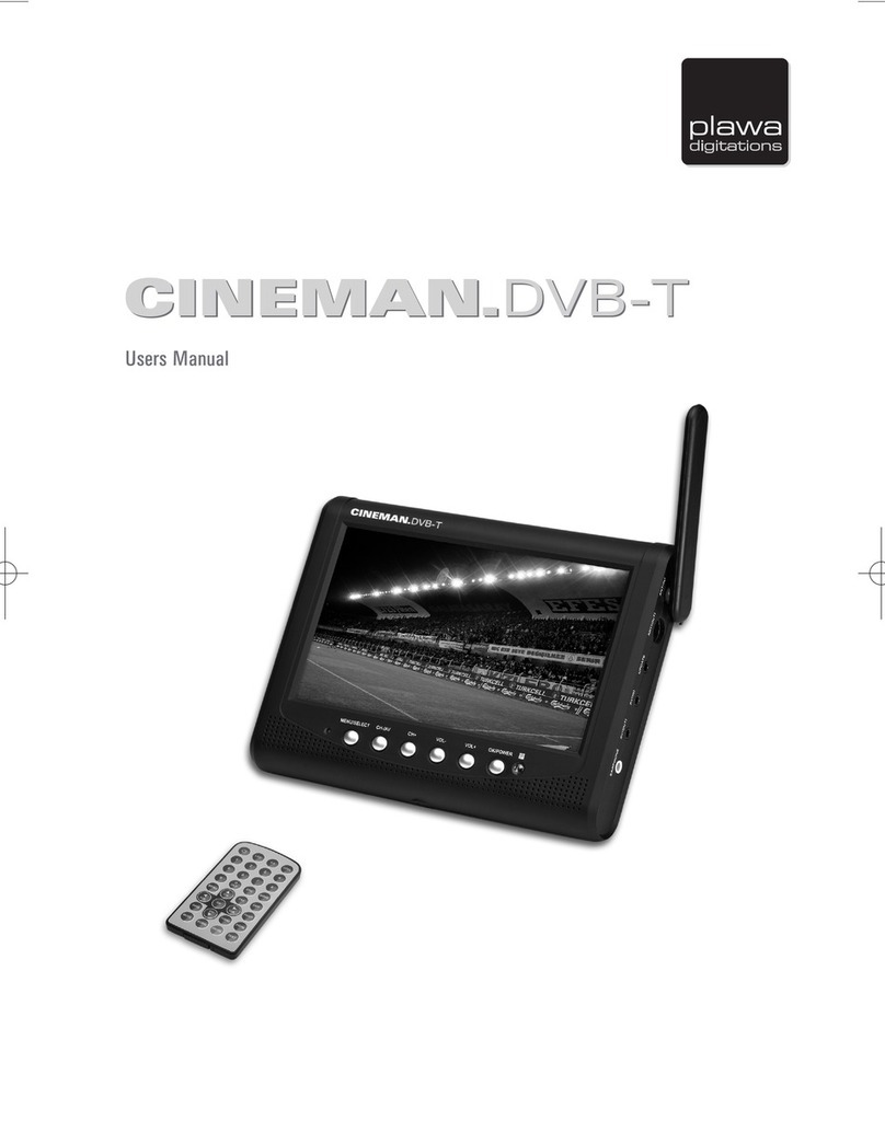 Plawa Cineman DVB-T user manual