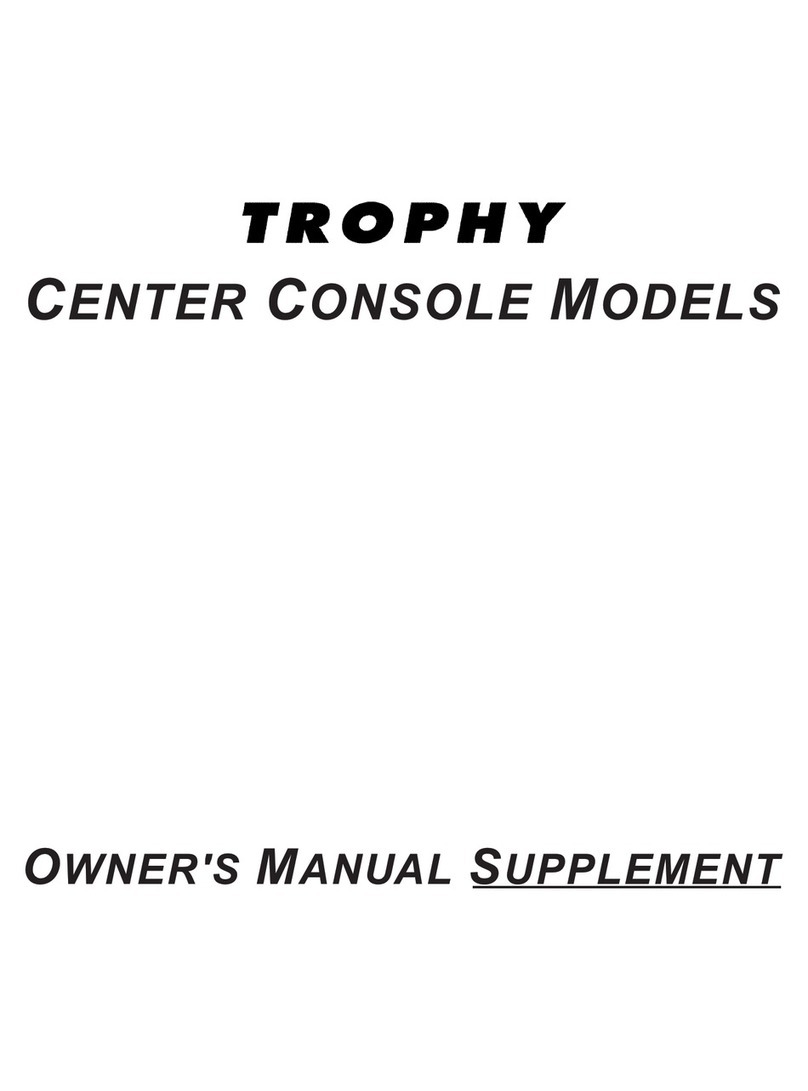 Trophy 1703CC User manual