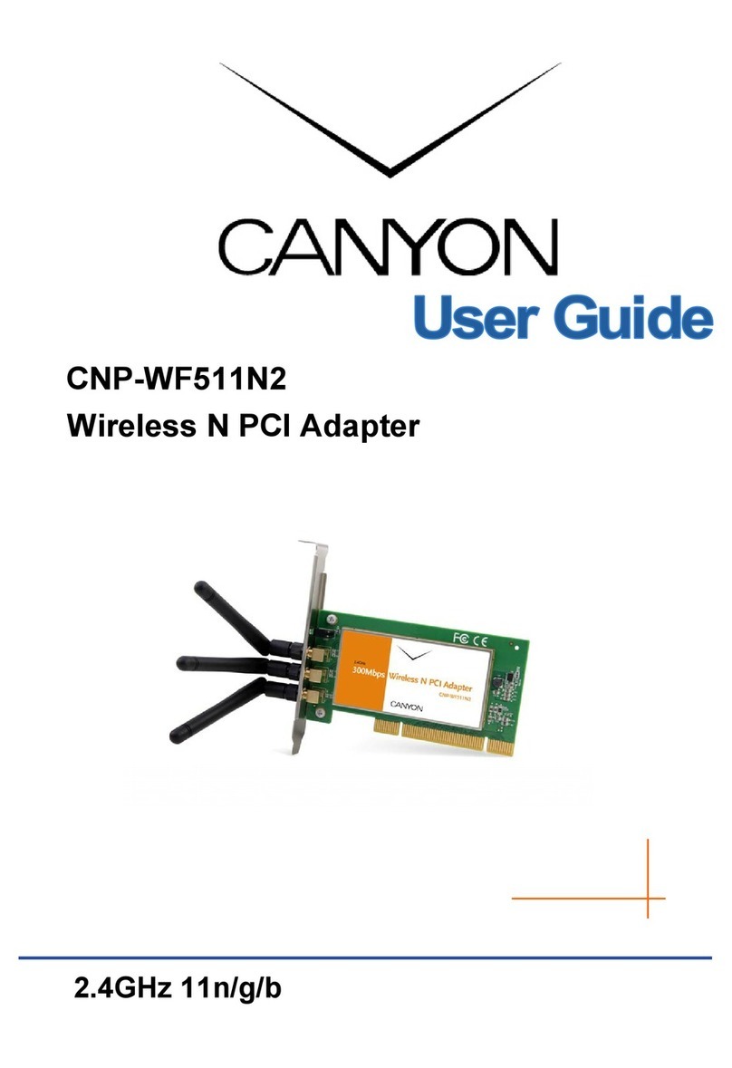 Canyon CNP-WF511N2 user guide